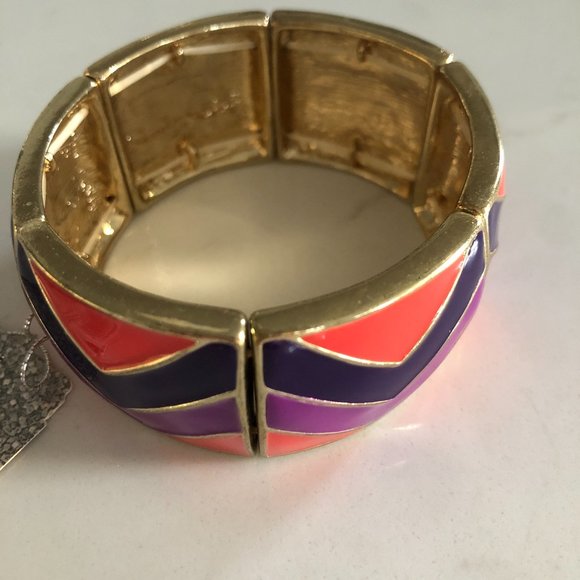 NWT Metal Stretch Bracelet - Picture 1 of 7